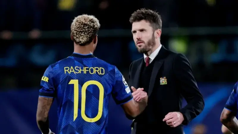 Manchester United boss Michael Carrick addresses Marcus Rashford's uncertain future
