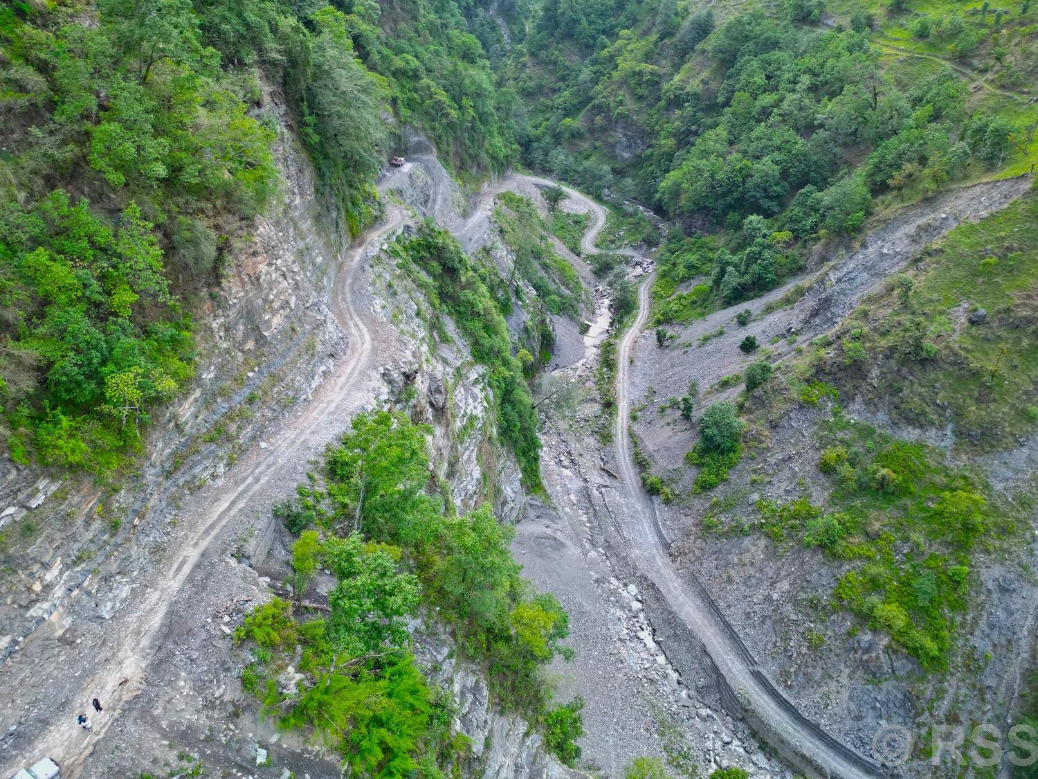 अदिभारा-टाक्से-रुम सडक ६ वर्षपछि सञ्चालन