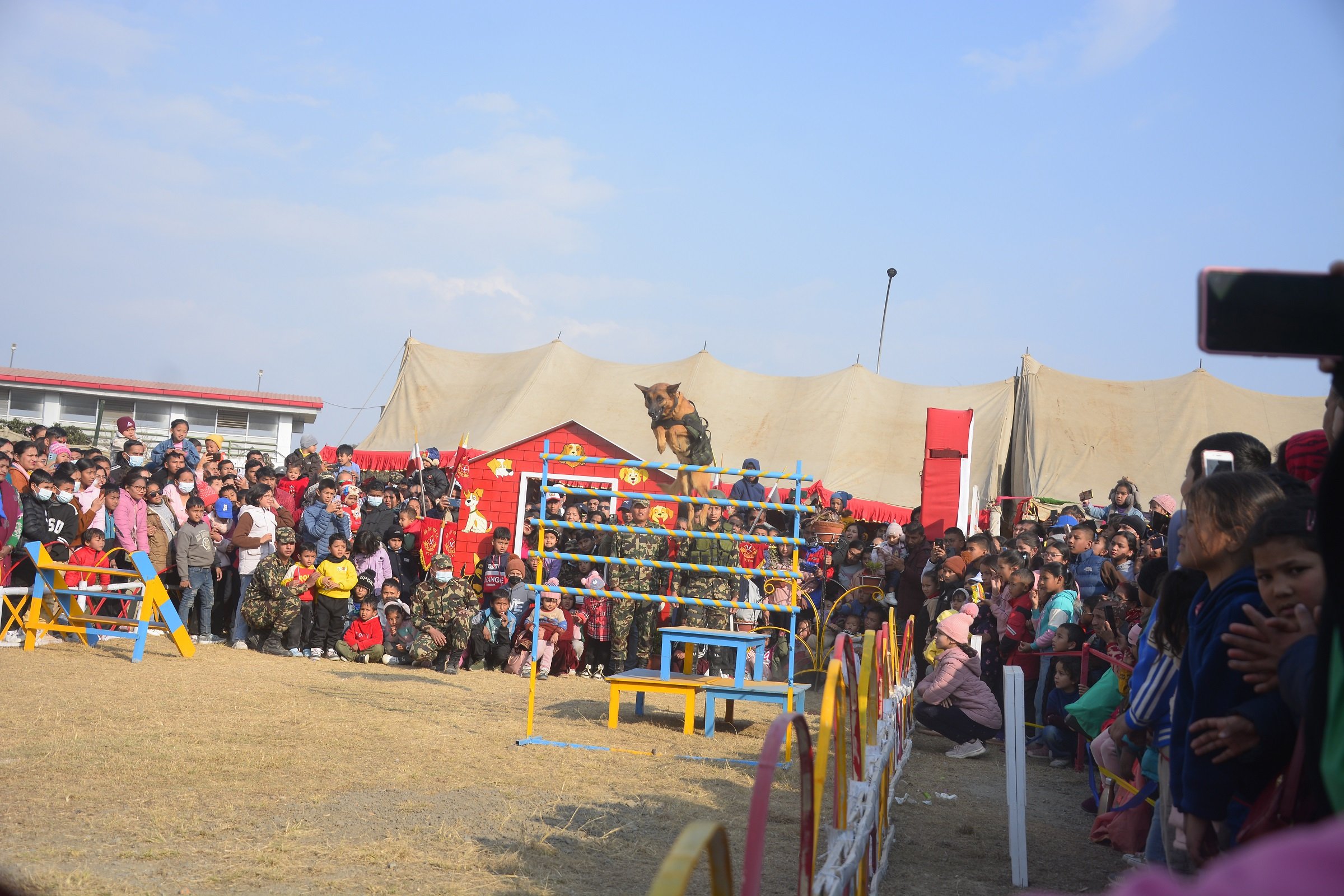 जङ्गी अड्डामा हतियारसहितको बृहत् प्रदर्शनी हुँदै, प्रवेश नि:शुल्क