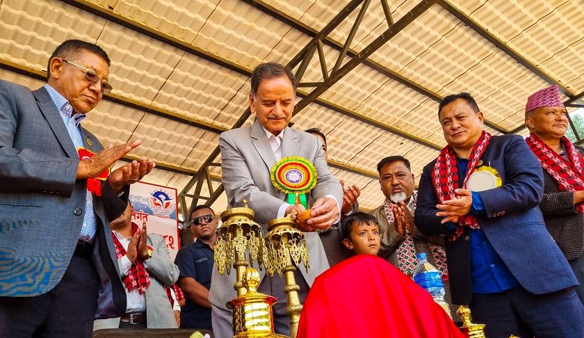 दोलखामा बाग्मती प्रदेशस्तरीय राष्ट्रपति रनिङ शिल्ड प्रतियोगिता सुरु
