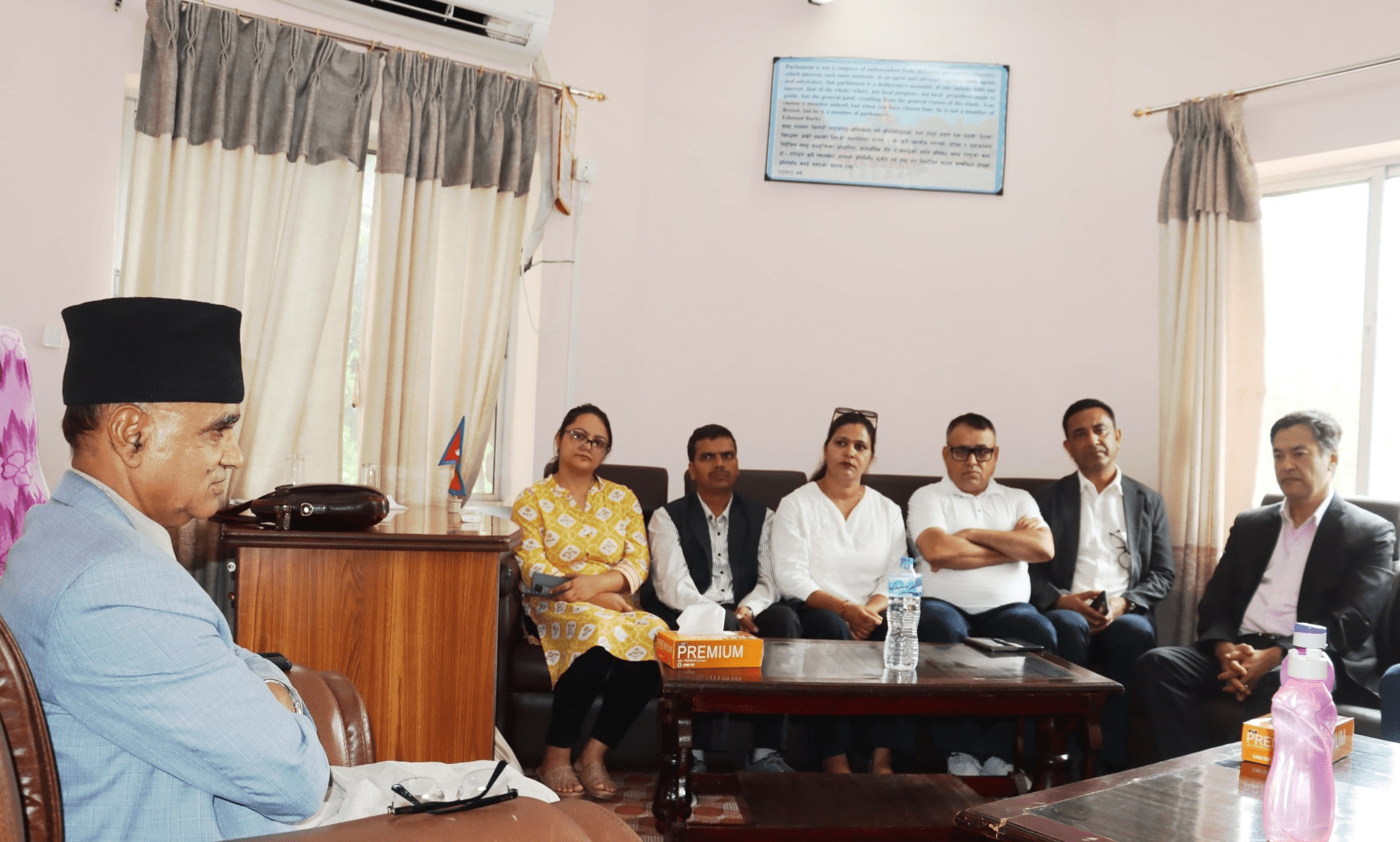   कोहलपुर–सुर्खेत १३२ प्रसारण लाइनको काम असोजभित्र सक्ने शाक्यको प्रतिबद्धता