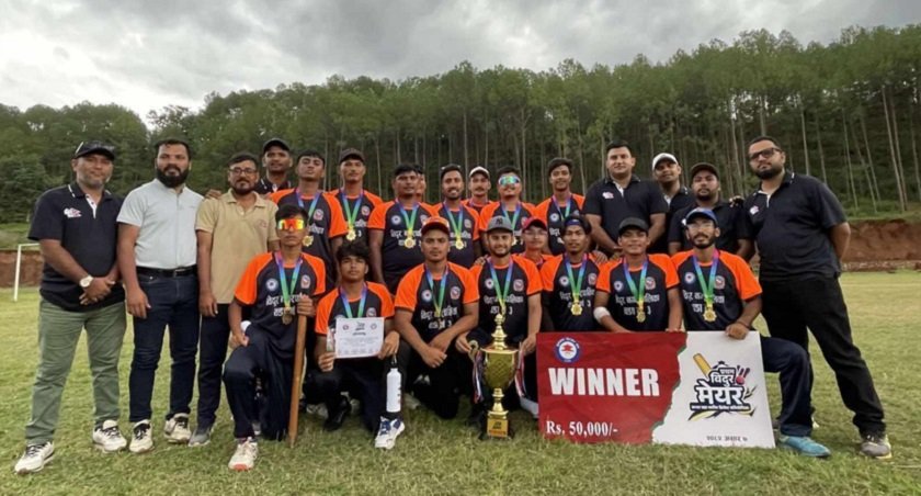   प्रथम विदुर मेयर कप अन्तर वडा टी–२० प्रतियोगिताको उपाधि वडा नम्बर–३ ले जित्यो