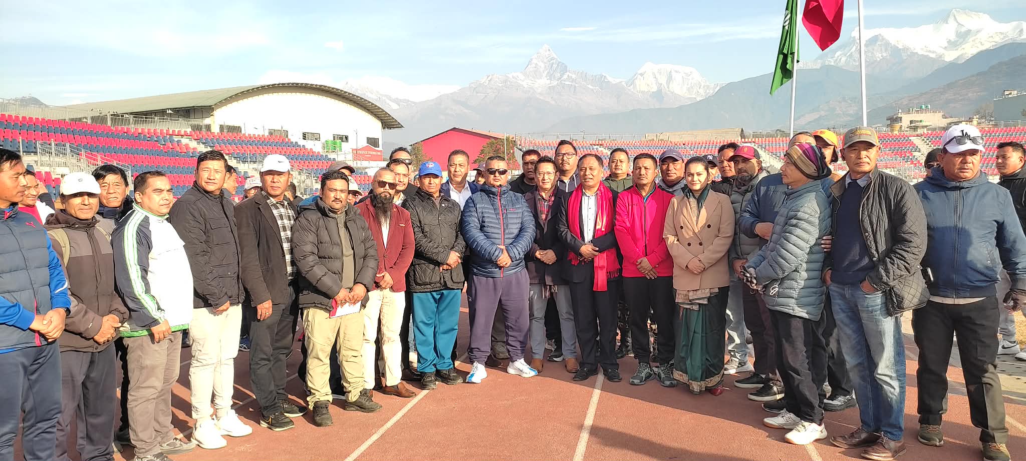पोखरा रङ्गशालामा फ्लडलाइट जडान गर्छौँ : मन्त्री घिसिङ