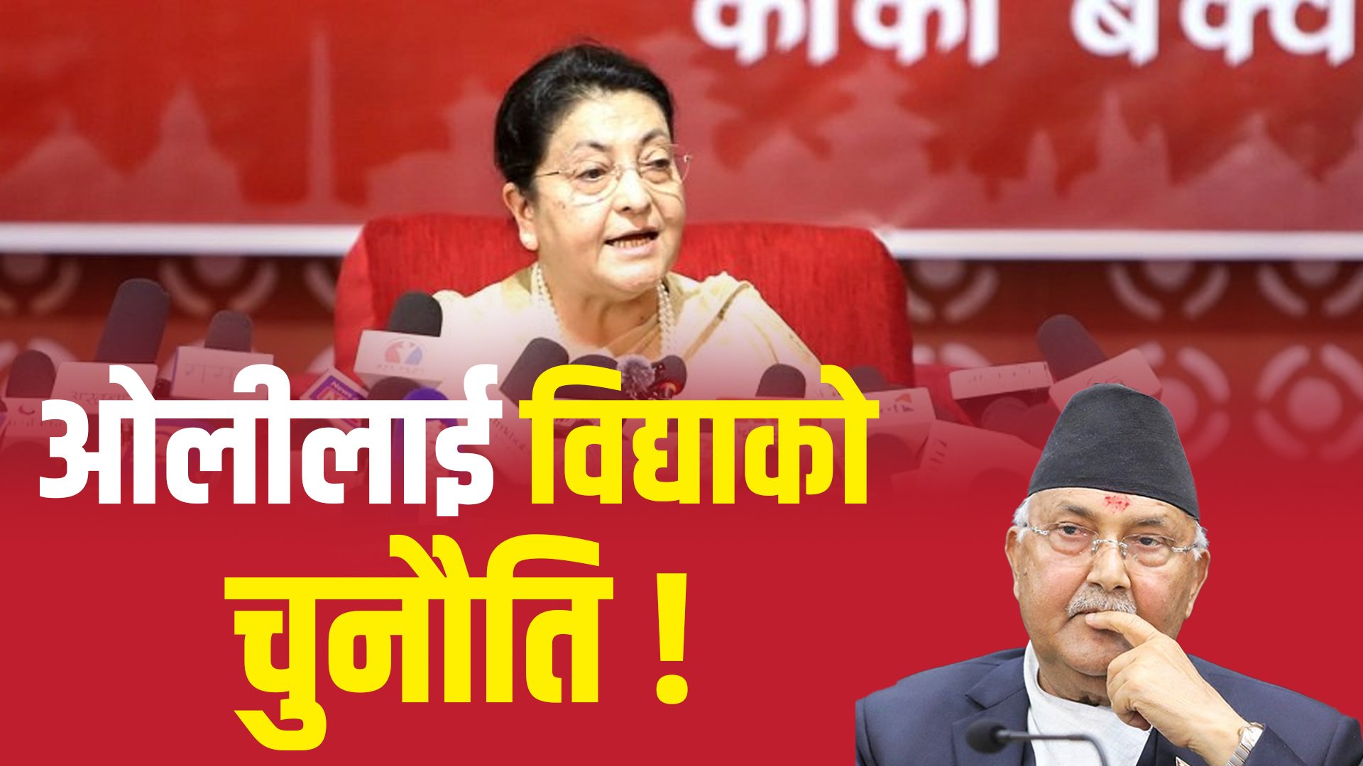   पत्रकार सम्मेलनमा विद्याले भनिन् : मेरो सदस्यता कसैले खान सक्दैन !