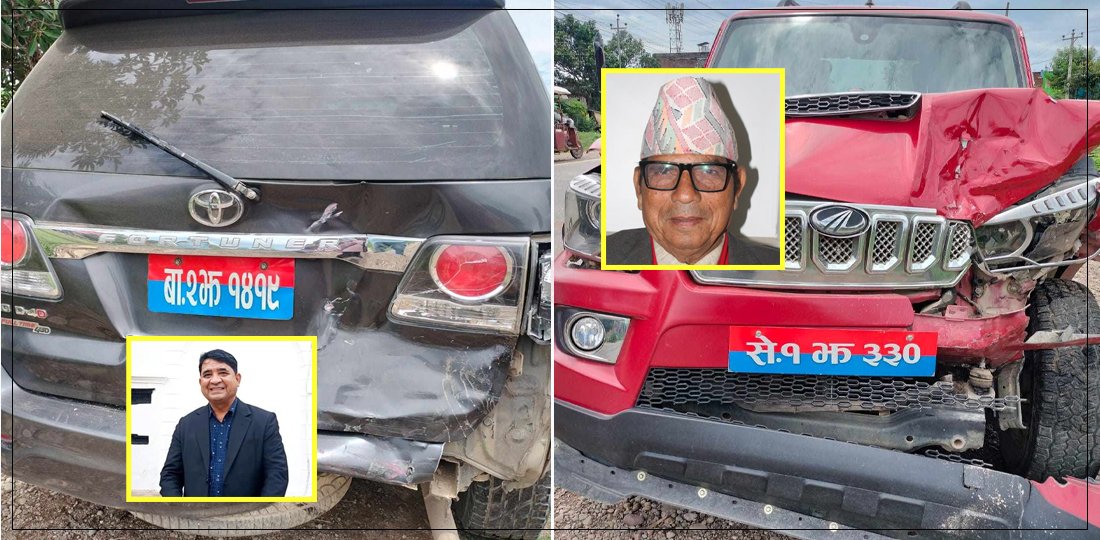   मन्त्रीका चालकले एक्कासि ब्रेक लगाएर अभिवादन गर्न थालेपछि...