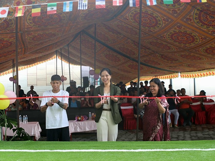   सृष्टि एकेडेमीमा तेक्वान्दो र फुटसल एकेडेमी सञ्चालन
