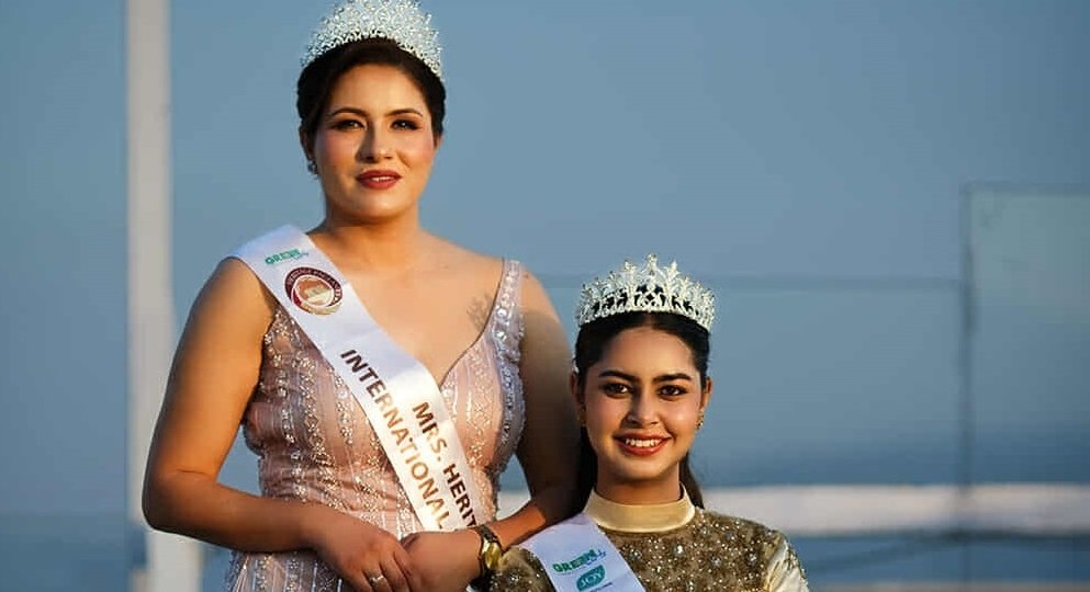   दिव्या र दुर्गा ‘मिस एन्ड मिसेज हेरिटेज इन्टरनेशनल नेपाल’ घोषित