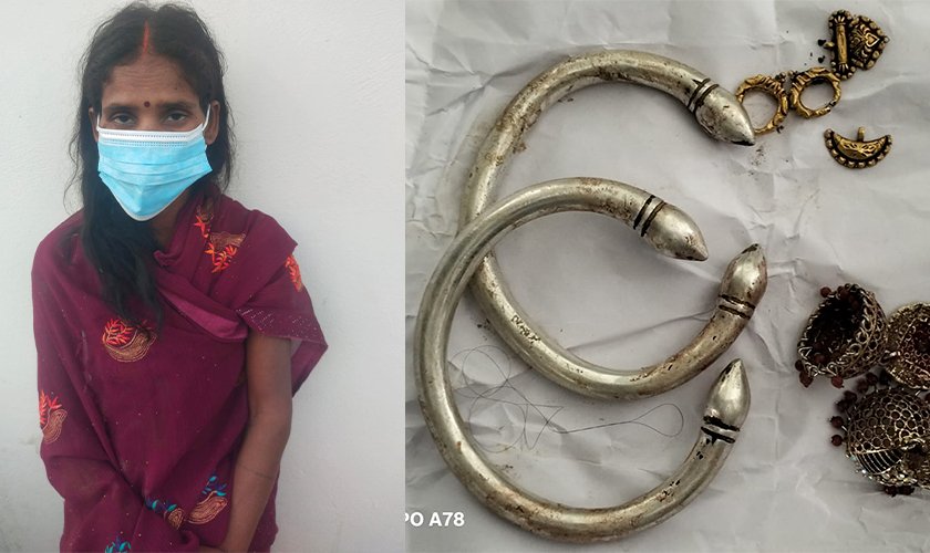   वृद्धाको हत्या गरी गरगहना लुटपाट गर्ने महिला पक्राउ