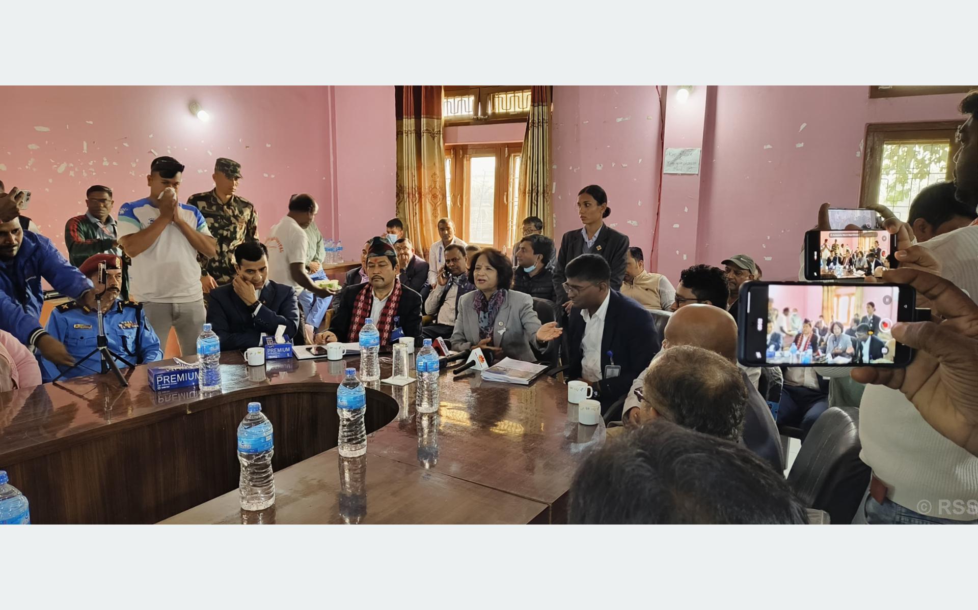   नारायणी अस्पतालको भवन निर्माण सङ्घीय सरकारको प्राथमिकतामा : स्वास्थ्यमन्त्री