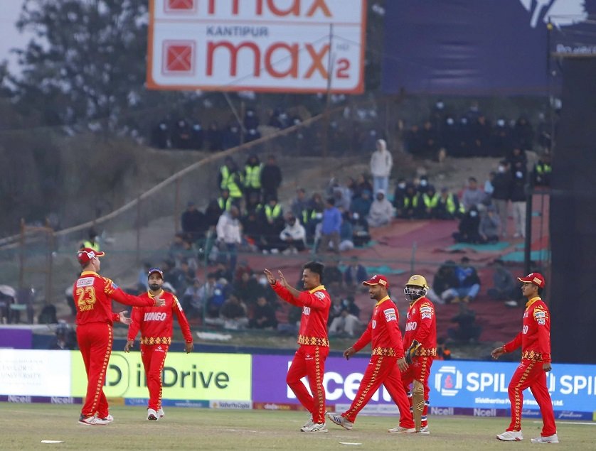 अभिषेशले लिए कप्तान करणको विकेट, लुम्बिनीलाई नवौँ सफलता