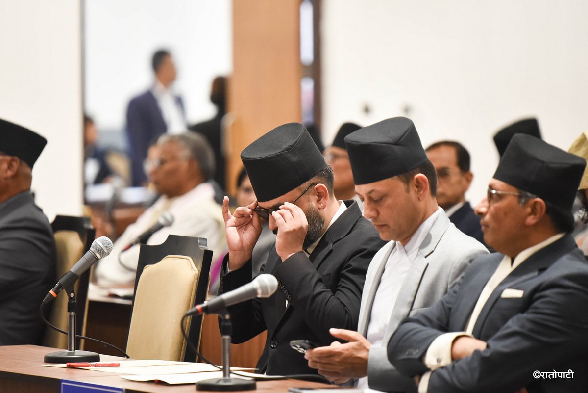 6-Balendra Shah_Parliament_-1163