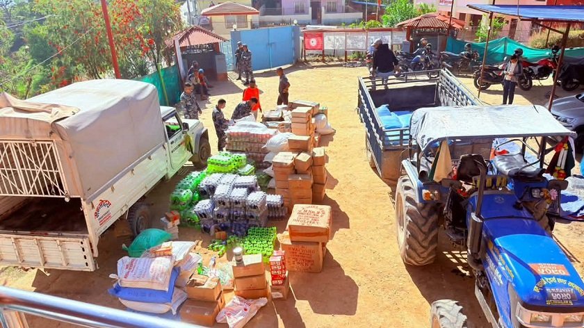 Armed Police Force Seizes Smuggled Goods Worth Over 2.1 Million in Baitadi