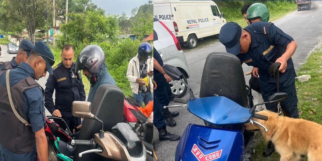 Kaski Police Intensify 'Sweep Operation' to Control Crime and Traffic Violations