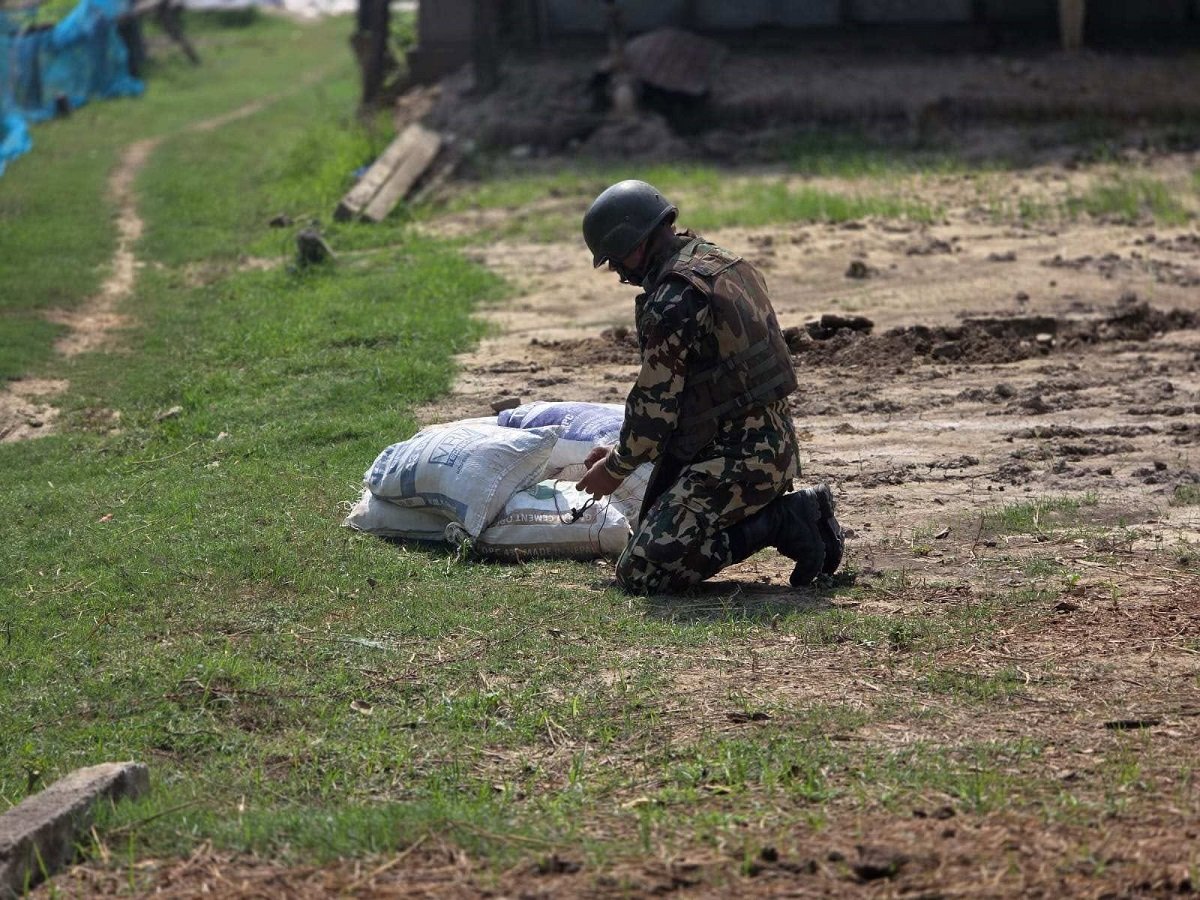 Suspicious Object in Kailali Disposed by Nepali Army