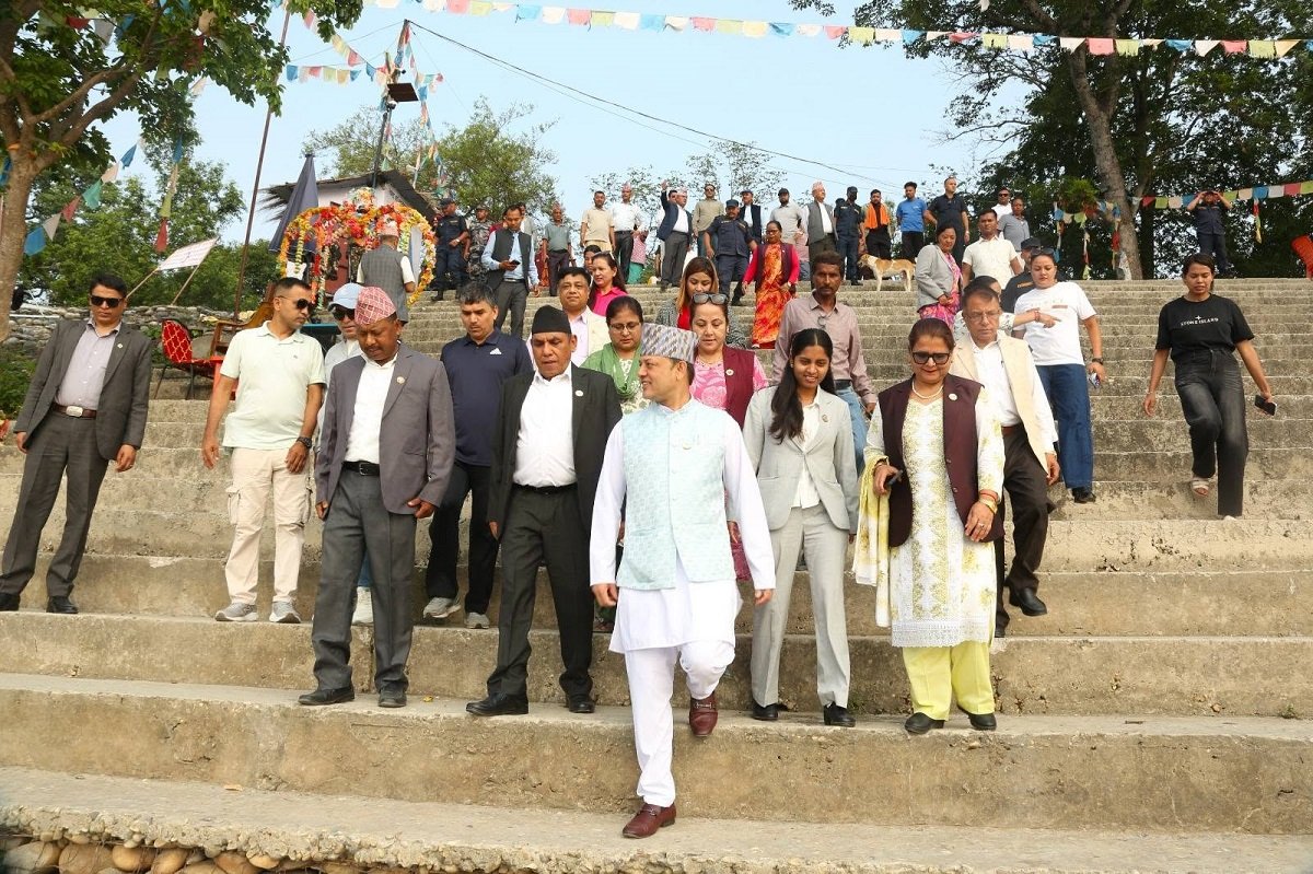 Parliamentary Delegation Visits Tikapur Park in Kailali