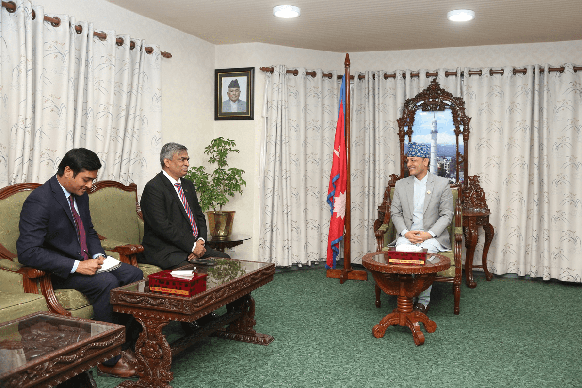 Speaker Aryal and Bangladesh Ambassador Discuss Bilateral Cooperation