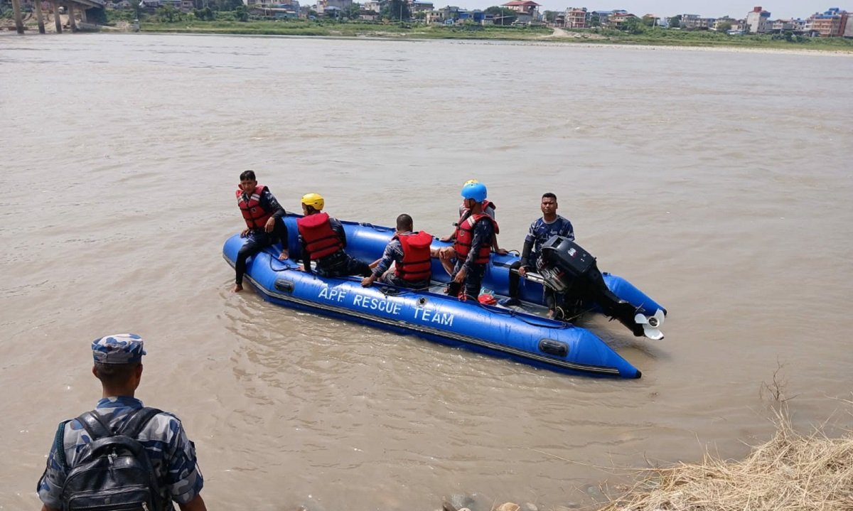 Man Rescued After Jumping into Narayani River; Another Saved from Bhote Koshi
