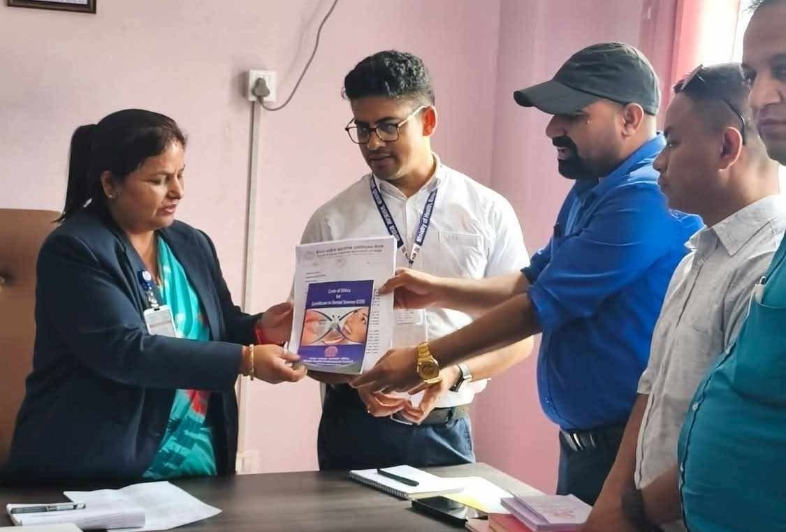 डेन्टल क्लिनिकमा अवैध जनशक्तिको बिगबिगी, छानबिन गरी खारेज गर्न एशोसिएशनको माग
