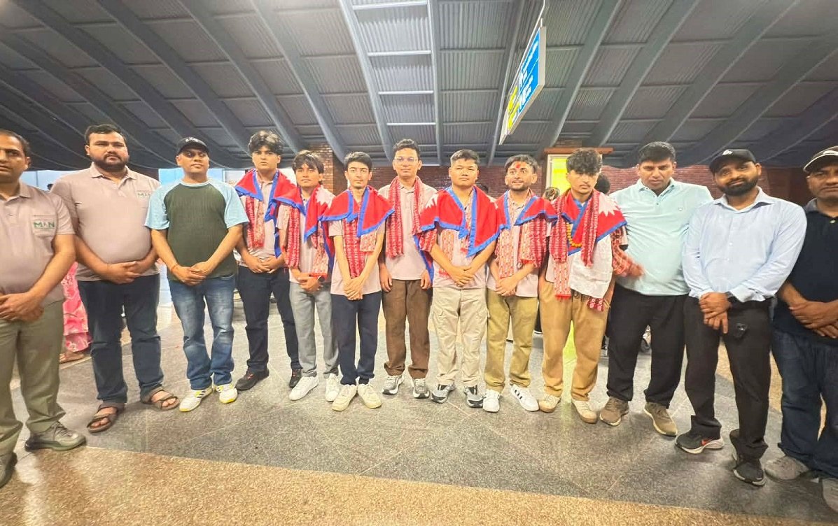Six Nepali Students Depart for 67th International Mathematical Olympiad in China