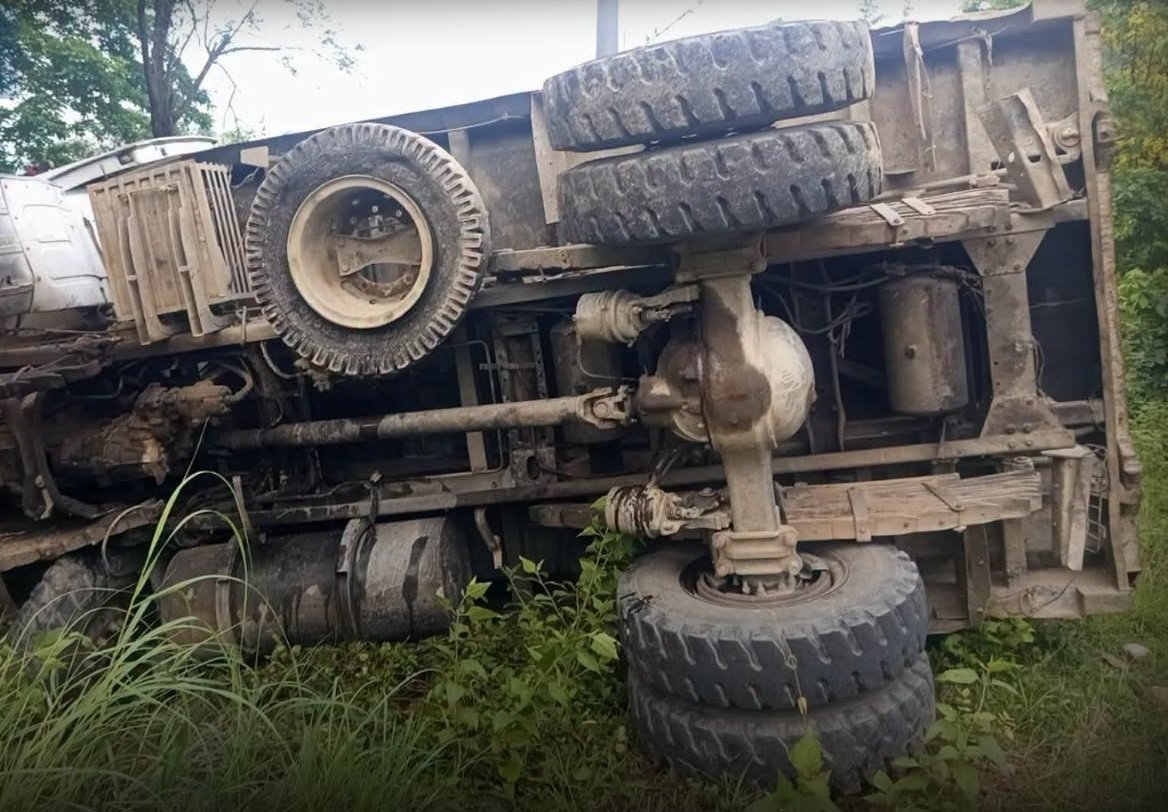 7 Injured in Tipper Accident in Udaypur