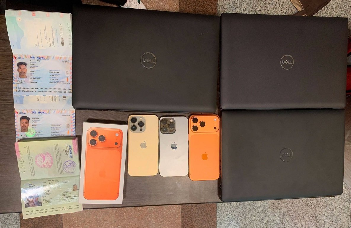 Police Seize Gadgets and Vapes Worth NPR 3.7 Million at Tribhuvan International Airport