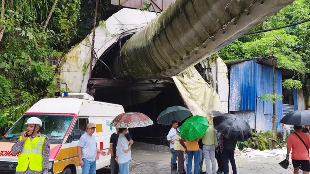 12 Workers Die in Sikkim Tunnel Collapse After Methane Gas Explosion