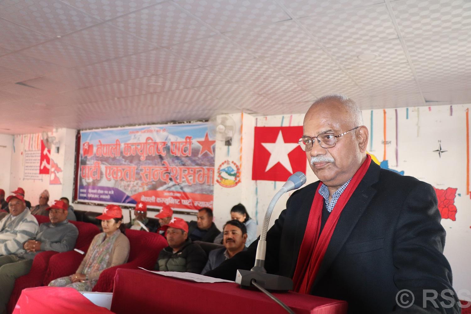 चुनावको विकल्प छैन : नेता पोखरेल
