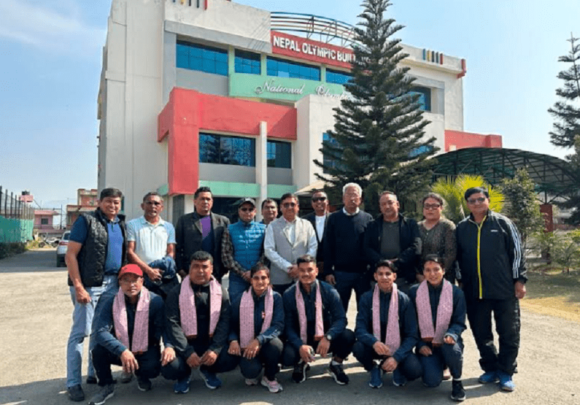   टेबल टेनिस टोली भारत जाँदै