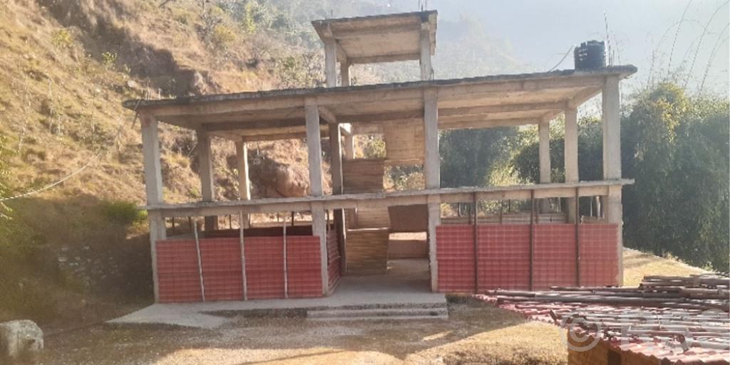 Construction of School Building Stalled for Three Years Due to Lack of Funds in Parbat