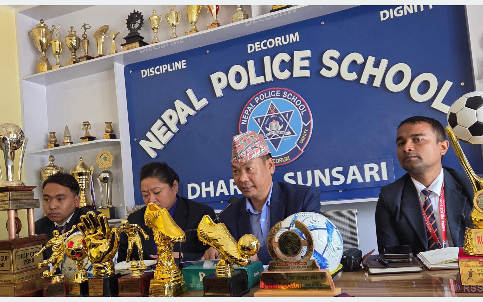   अन्तरविद्यालय डिआइजिपी रनिङ फुटबलको तयारी पूरा