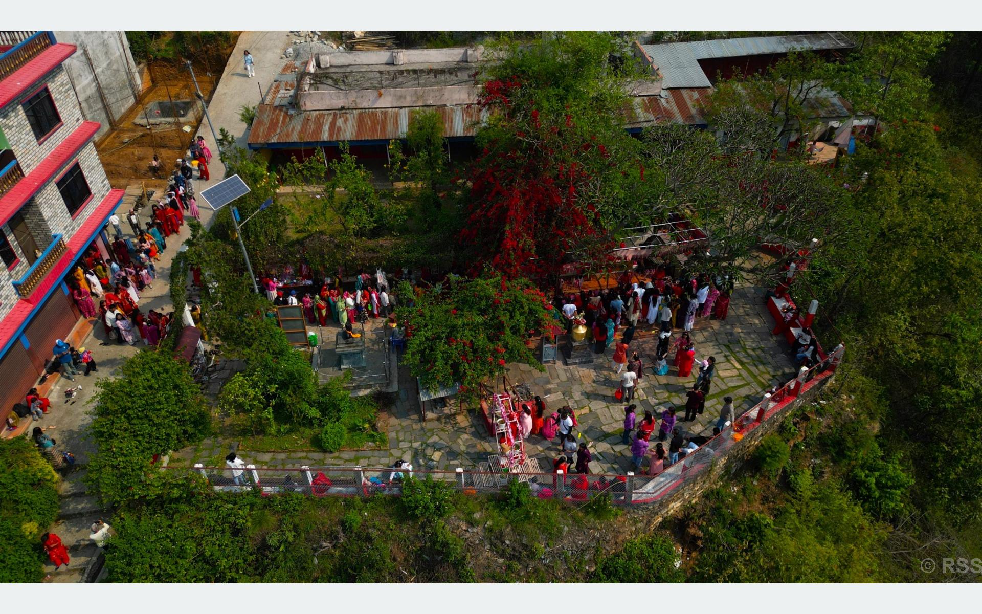 Myagdi's Maharani Than Emerges as a Premier Religious Tourism Destination
