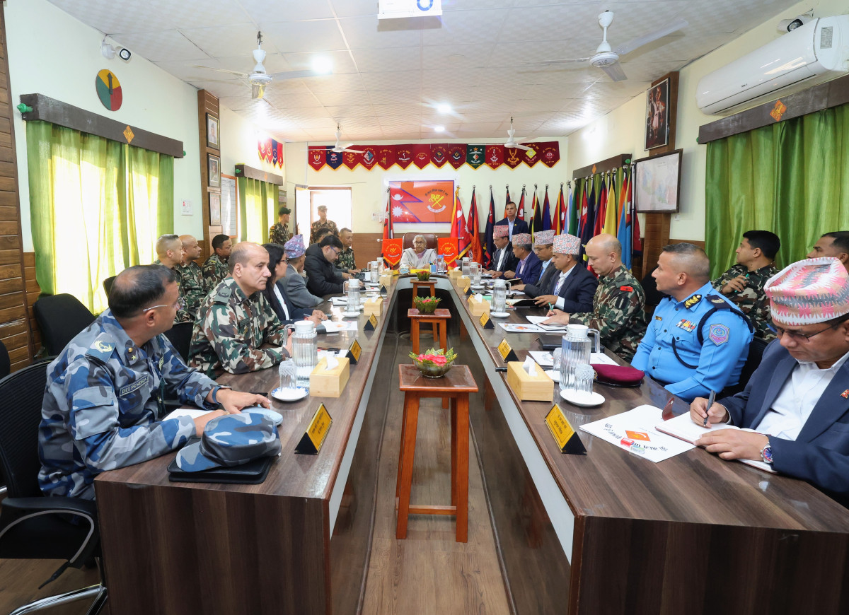 Prime Minister Karki Expresses Concerns Over Security and Peace Management Ahead of Elections