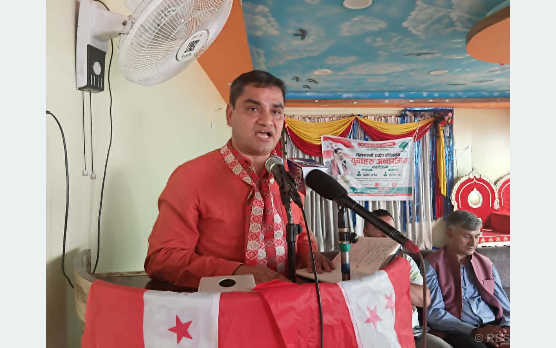 कांग्रेसले विधानमा युवालाई विशेष प्राथमिकतामा राखेको छ: महामन्त्री पौडेल