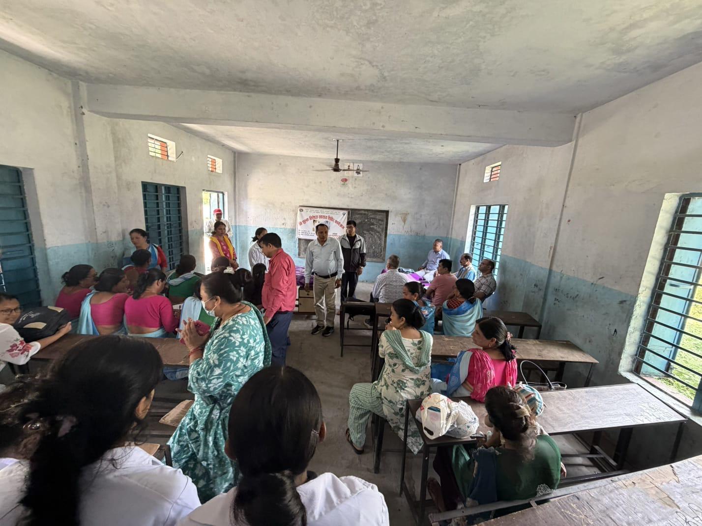 खल्ला मसेटीमा स्वास्थ्य शिविर सम्पन्न