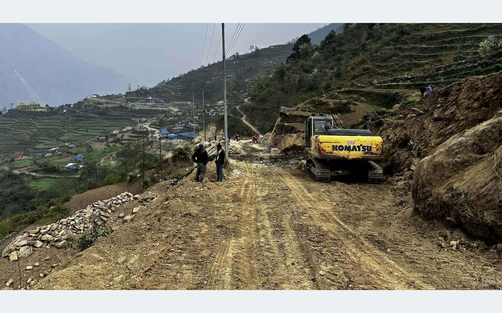 New Road Connecting Myagdi, Dhorpatan, and Taksera Opens for Traffic, Offering Shorter Route to Lumbini Province