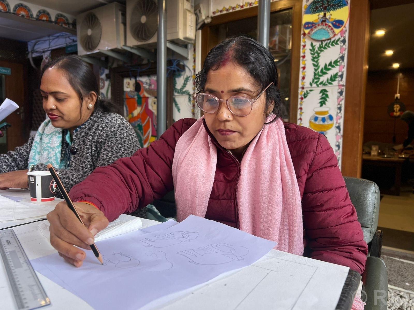   मिथिला चित्रकला तालिम काठमाडौँमा सुरु