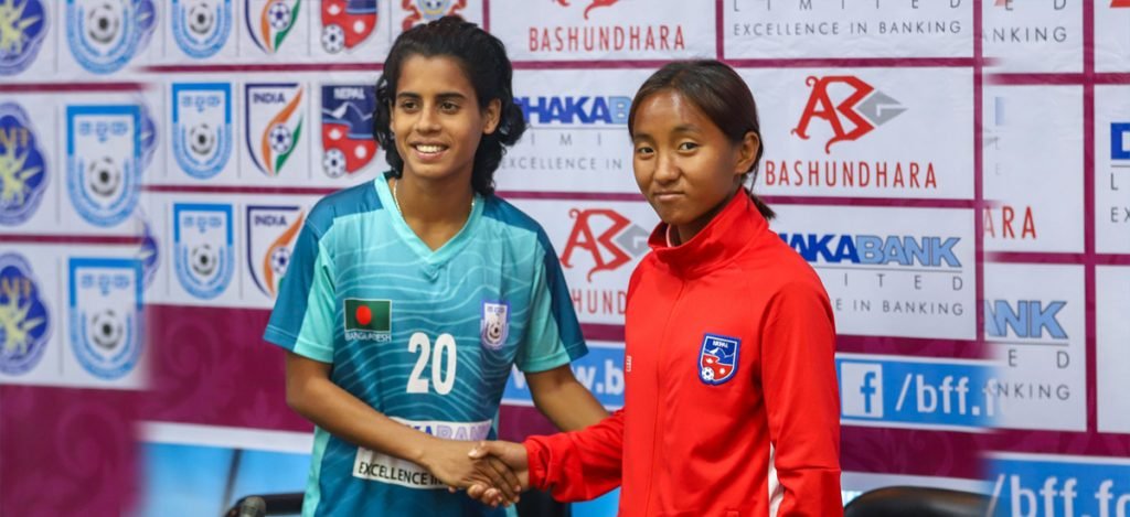 साफ महिला यु–२० को फाइनलमा नेपाल र बङ्गलादेश भिड्दै
