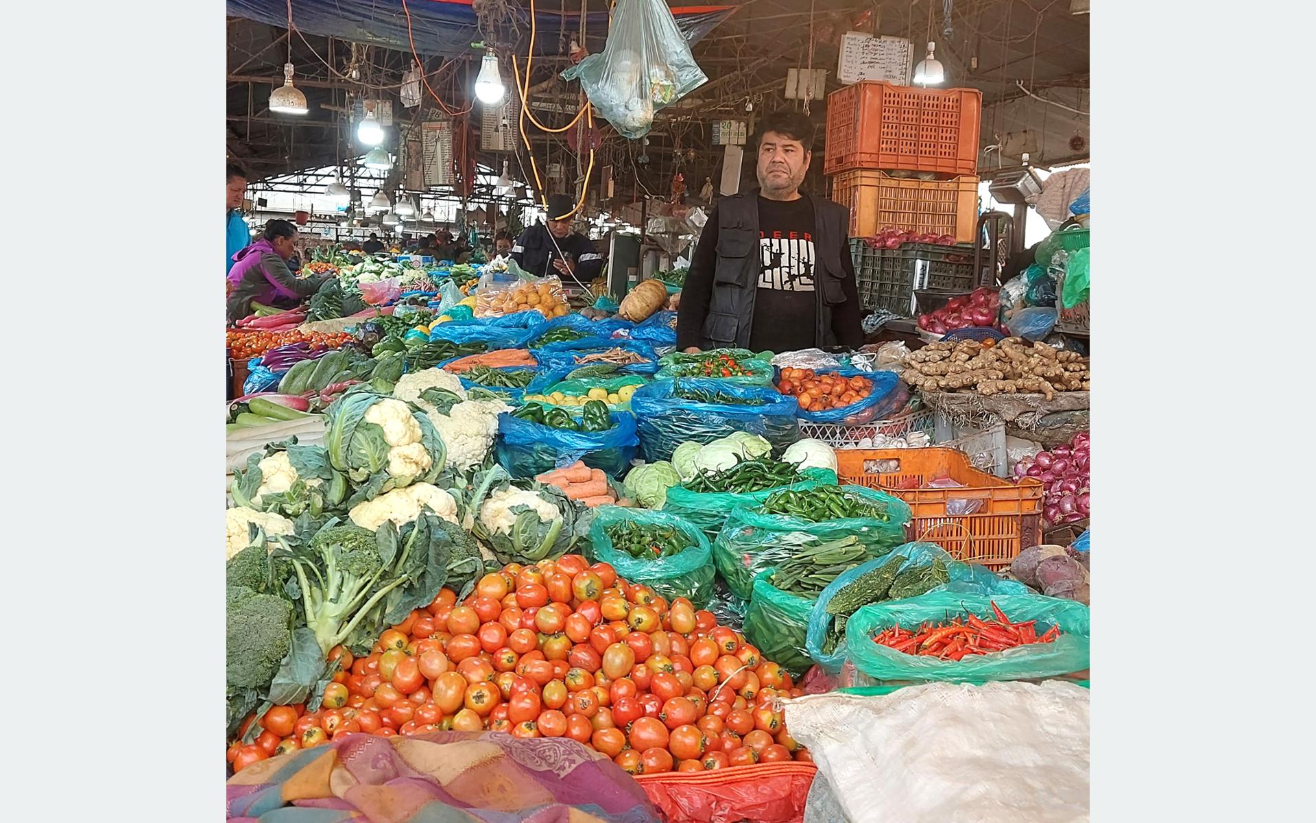 यस्तो छ आजका लागि सागसब्जी र फलफूलको थोक मूल्य