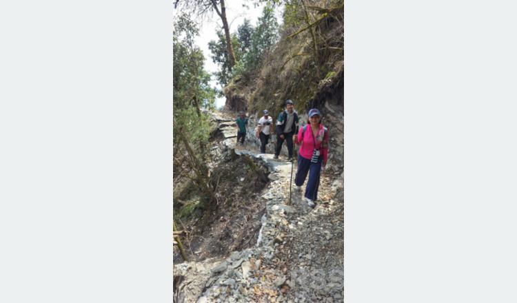 Myagdi Residents Build Trail Through Remote Wilderness to Boost Tourism