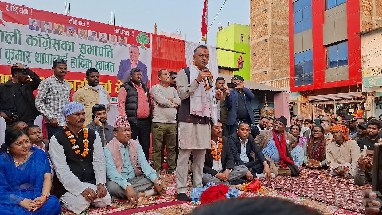 Nepali Congress President Gagan Thapa Vows to Unite All Communities and Lead the Nation