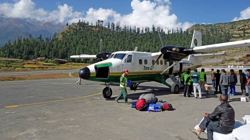 हावाहुरीले हुम्लामा हवाई सेवा अवरुद्ध