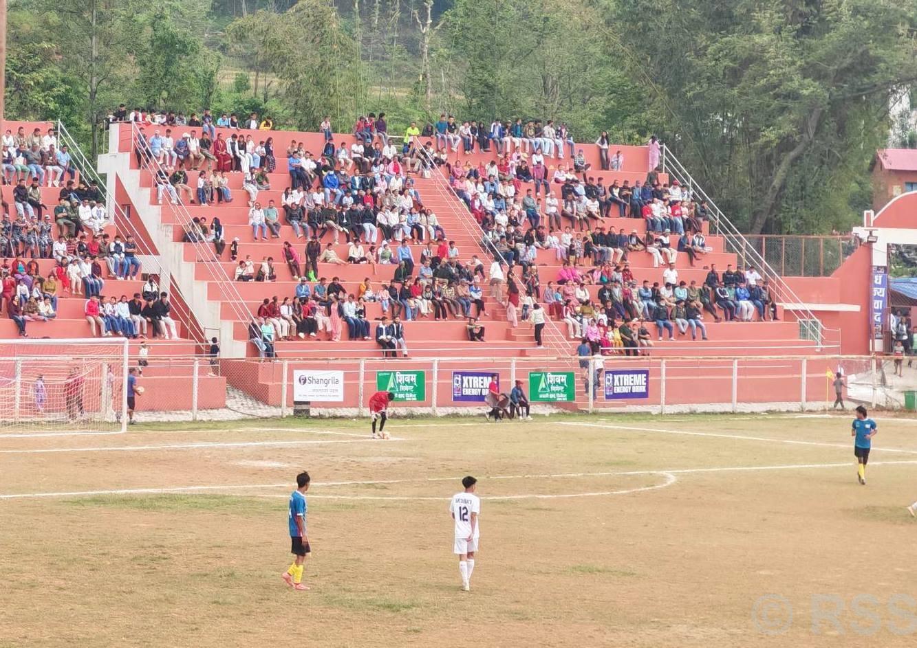 भोजपुर गोल्डकपको उपाधि आयोजकलाई