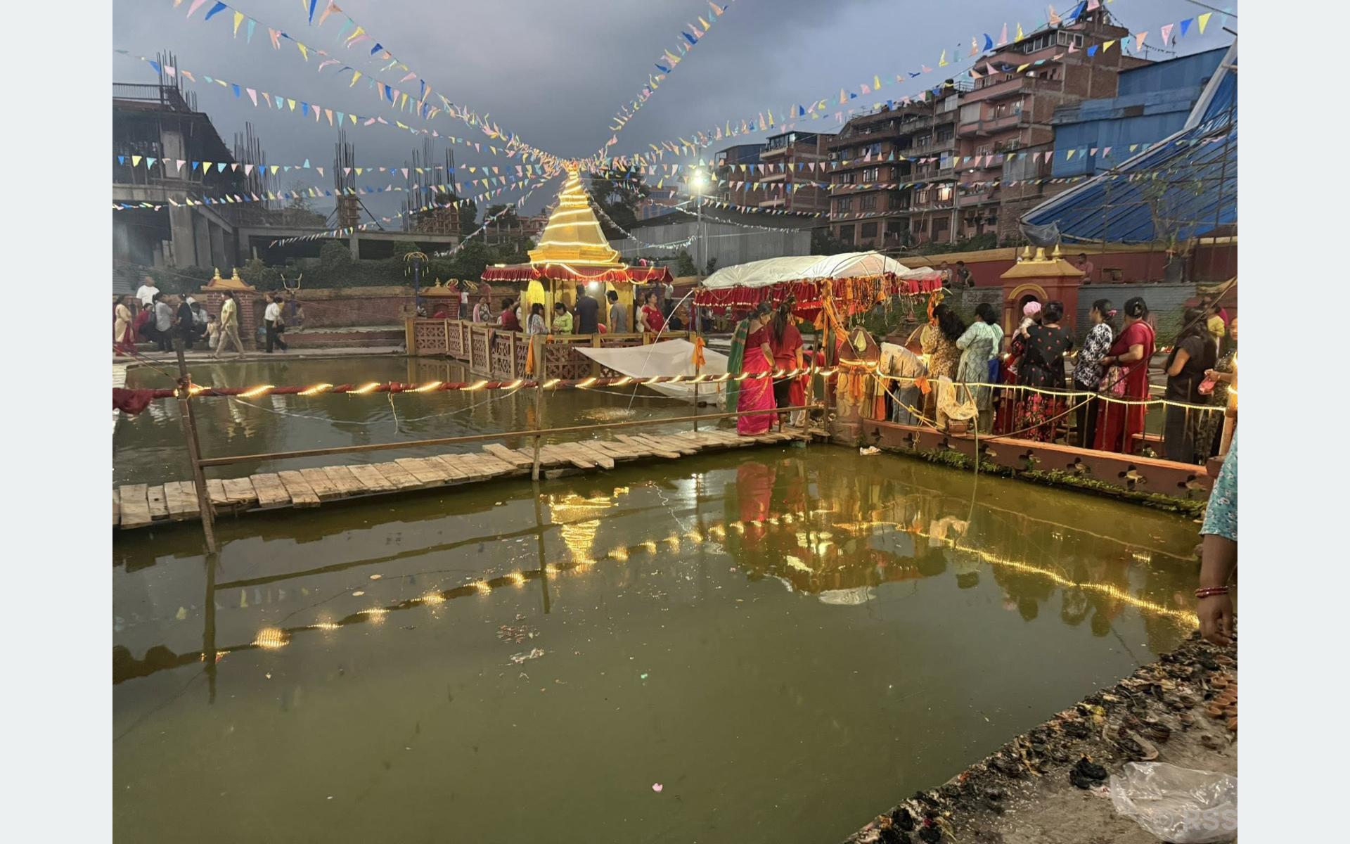 तीन सय वर्ष पुरानो मत्स्यनारायण मन्दिरमा एक महिने मेला सम्पन्न