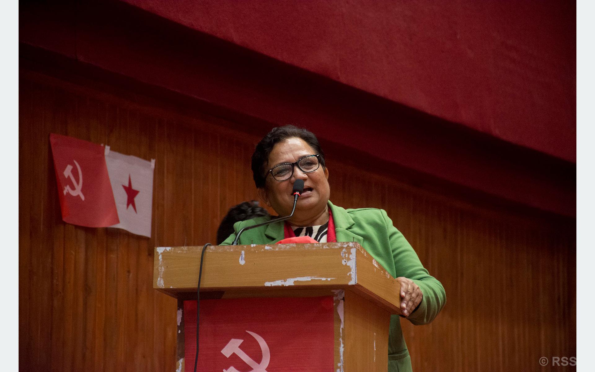   फागुन २१ को चुनावले देशलाई लयमा ल्याउँछ : पम्फा भुसाल
