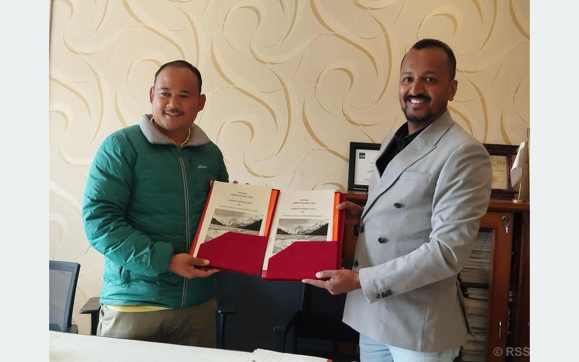 हाइअल्टिच्यूड क्रिकेटको प्रवर्द्धन गर्न अर्जुनचौपारी र अपिहिमालबिच भगिनी सम्बन्ध स्थापना