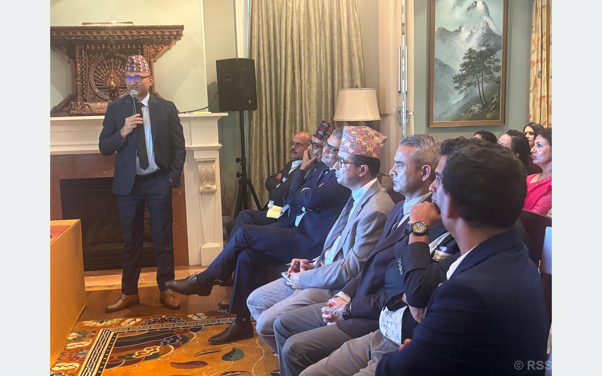 Nepali Embassy Urges Investment in Nepal's Advantageous Sectors