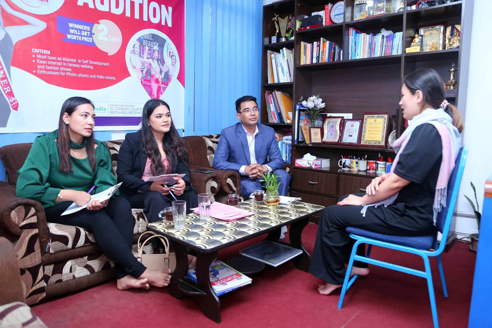 मिसेस ब्युटी क्वीन नेपाल २०२४ का लागि १५ प्रतियोगी छनौट