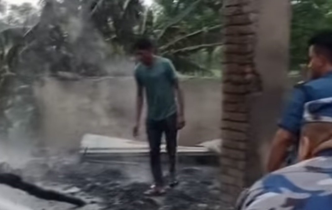   ईशनाथ बनाना रिसोर्टमा भीषण आगलागी