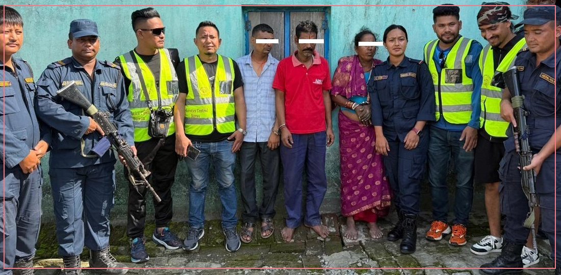   गोली चलाएर ३ जना लागुऔषध कारोबारी समातिए
