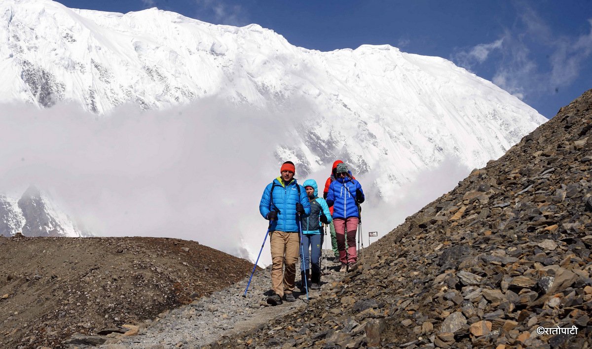 तस्बिरमा हेर्नुहोस् पर्यटकका लागि आकर्षक गन्तव्य अन्नपूर्ण चक्रीय पदमार्ग